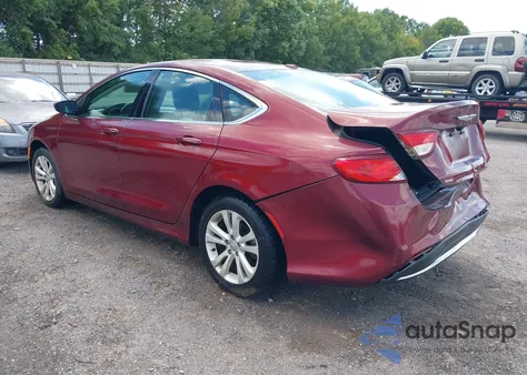 2015 Chrysler 200 Limited from USA, damaged, VIN 1C3CCCAB3FN595688